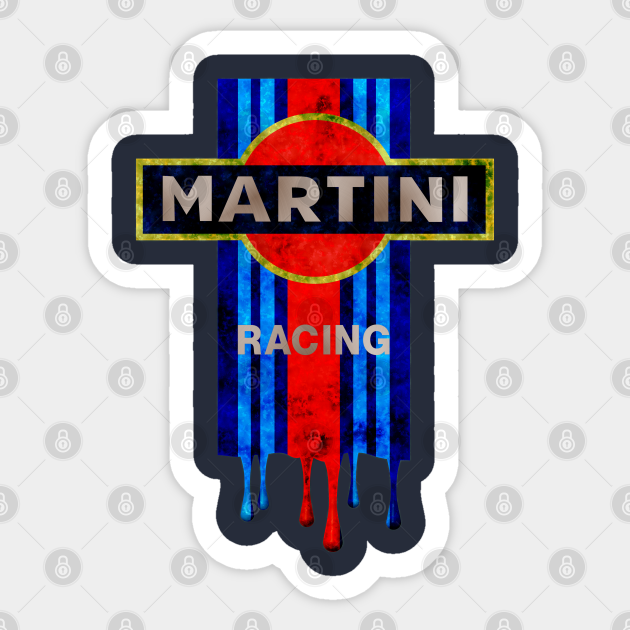 Vintage Martini Racing Martini Racing Team Retro Vintage Sticker